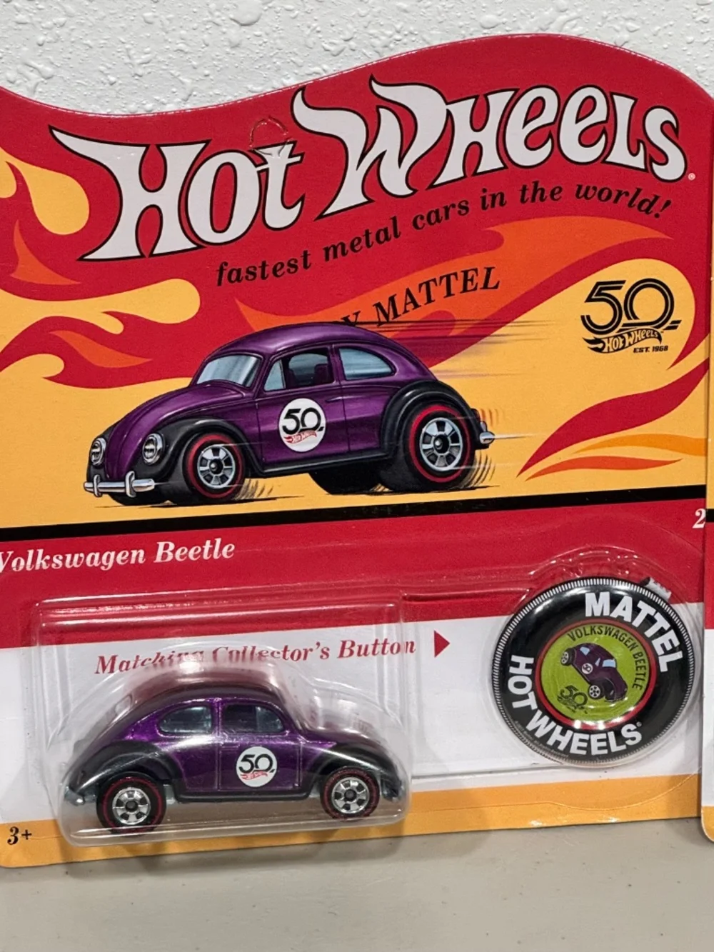 Hot Wheels 50th Anniversary Originals #2/5 Volkswagen Beetle ‘67 Hemi Barracuda